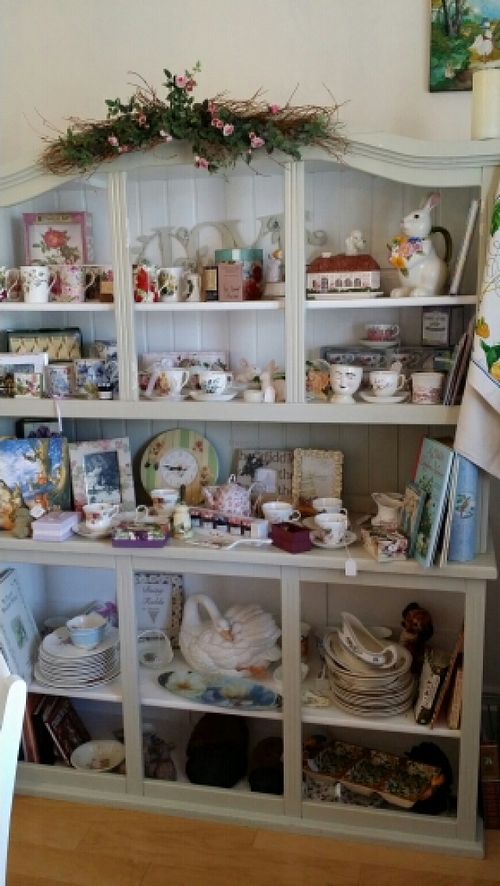 Victorian Treasures all around you... at Muir's Tea Room in Sebastopol