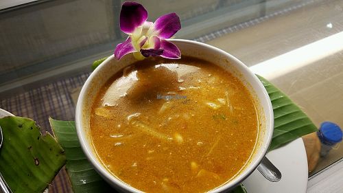 Tom yam at Soul Organics in Koh Phangan