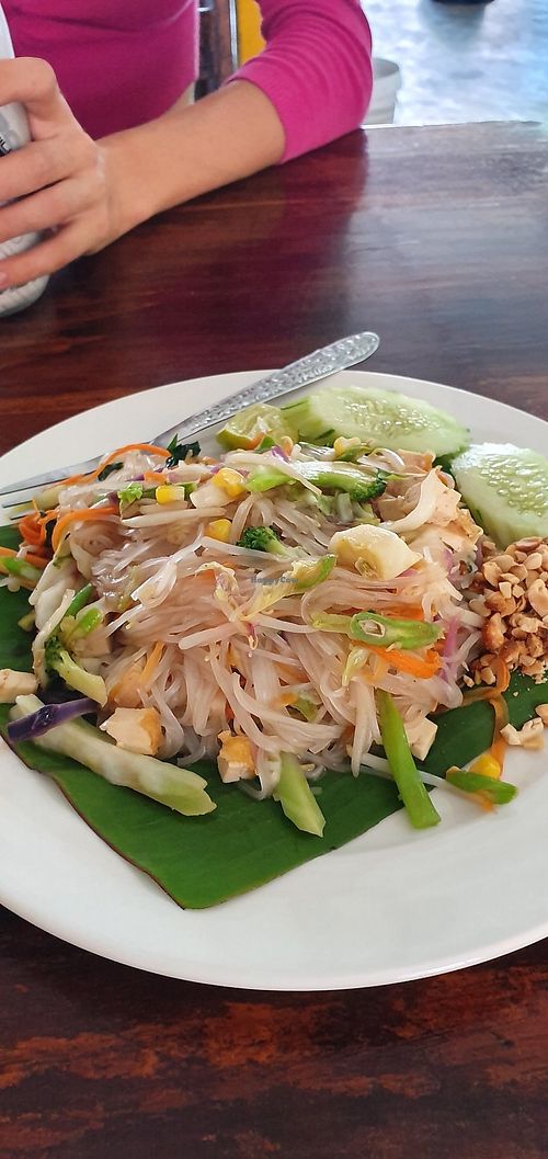 Pad thai oil free! at Soul Organics in Koh Phangan