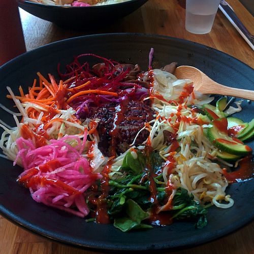 Vegan Bibimbap at En Hakkore in Chicago