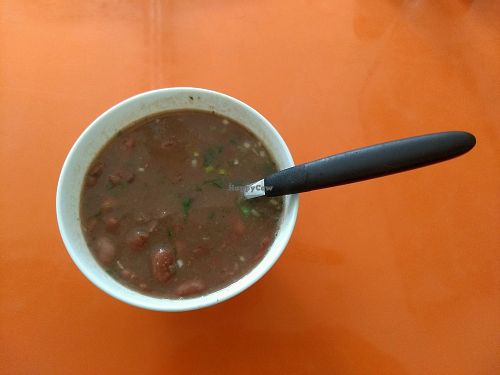 frijolada at Veggie Paprika Rice in Bogota