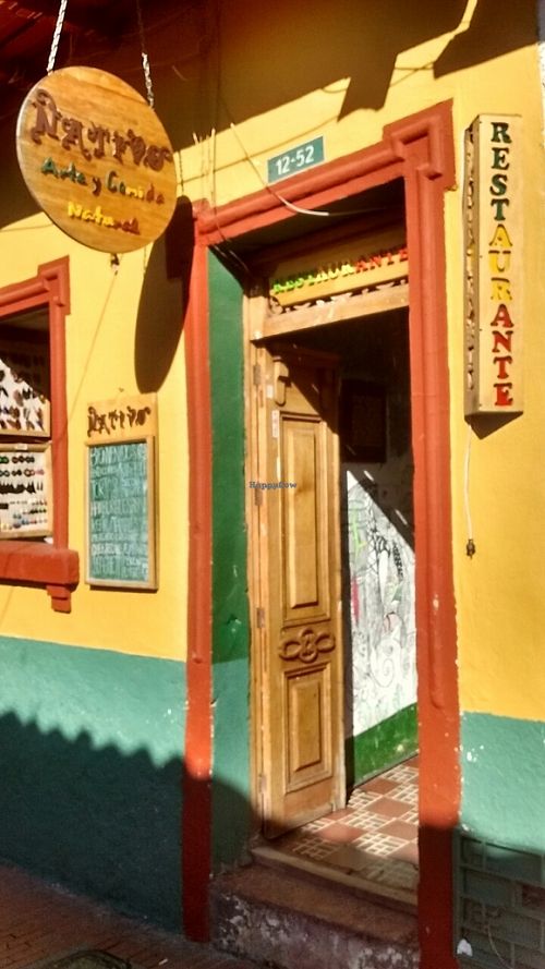 Entrance at Nativa in Bogota