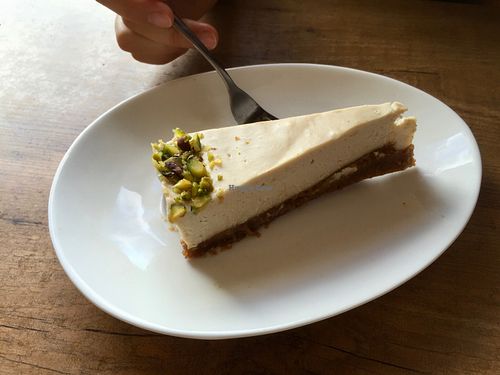 Raw Cake at Ravens Coffee in Denmark