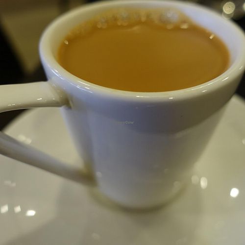 teh tarik at Kaaviya Fusion Vegetarian Restaurant in Central Singapore