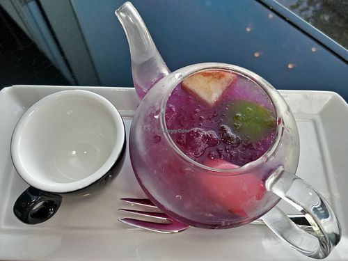 iced fruity refresher at Joie Restaurant in Central Singapore
