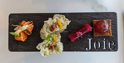 Amuse bouche at Joie Restaurant in Central Singapore