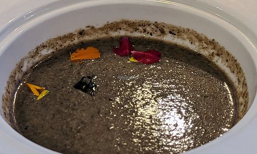 Infusion of cepes and truffle at Joie Restaurant in Central Singapore