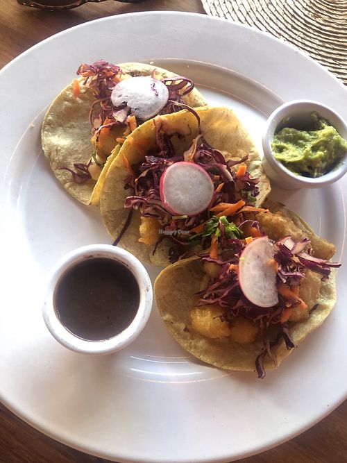 Cauliflower Tacos  at Lola Valentina in Isla Mujeres