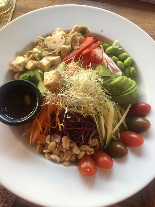 Bowl with Tofu  at Lola Valentina in Isla Mujeres