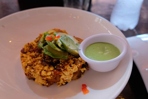 Vegan Rancheros at Lola Valentina in Isla Mujeres