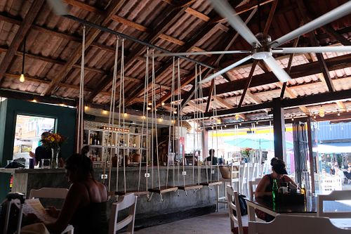 Interior at Lola Valentina in Isla Mujeres