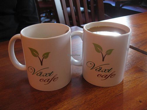 Coffee at Vaxt Cafe in Stockholm