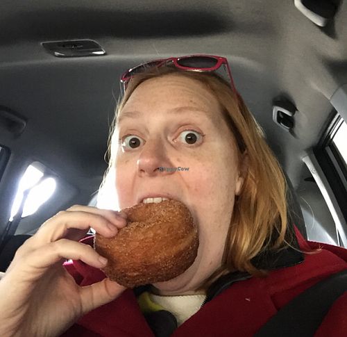 vegan cronut! at Beechwood Doughnuts in St Catharines
