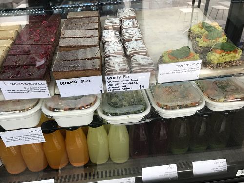 All takeaway  at The Raw Kitchen in Auckland