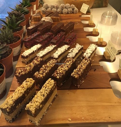 Best service and Raw cakes in Melbourne.  at Simple Seed Eatery in South Yarra