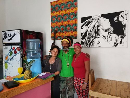 Nathaly, Miguel, Karen at Kalenda in Santo Domingo