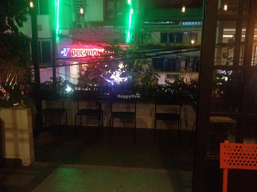 outdoor seating at Saigon Vegan - Bui Vien in Ho Chi Minh City