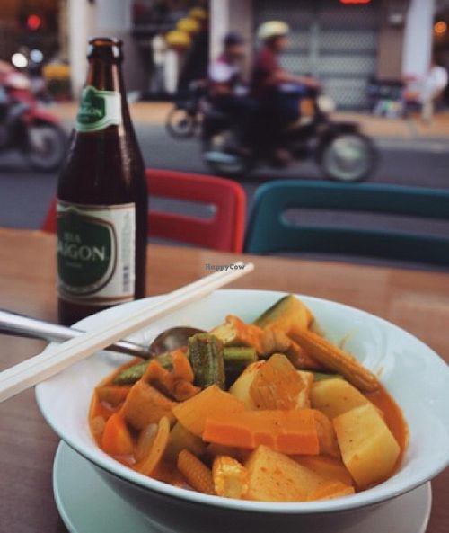 tofu curry at Phuong Ca Fe Vietnamese in Ho Chi Minh City