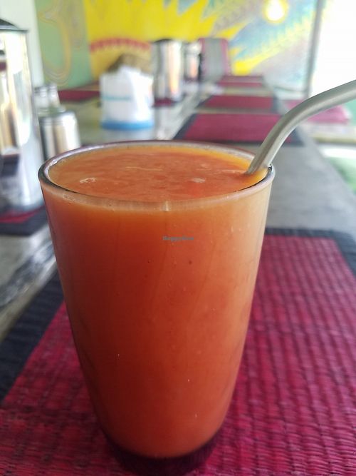 Mango shake no honey at The Yoga Retreat in Koh Phangan