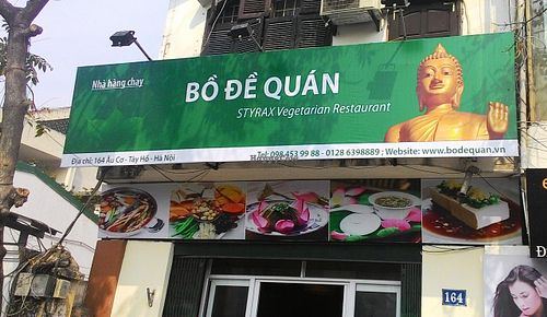 Exterior at Bo De Quan in Hanoi
