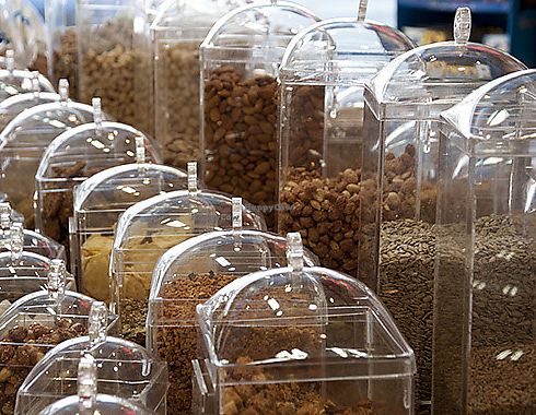 bulk products at Ponto Natural in Brasilia