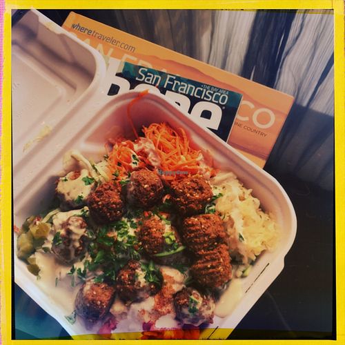 Delicious  at The Flying Falafel in San Francisco