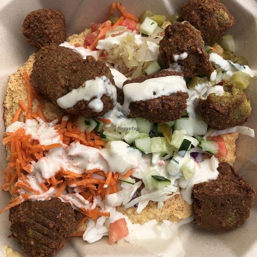 Falafel Frisbee at The Flying Falafel in San Francisco