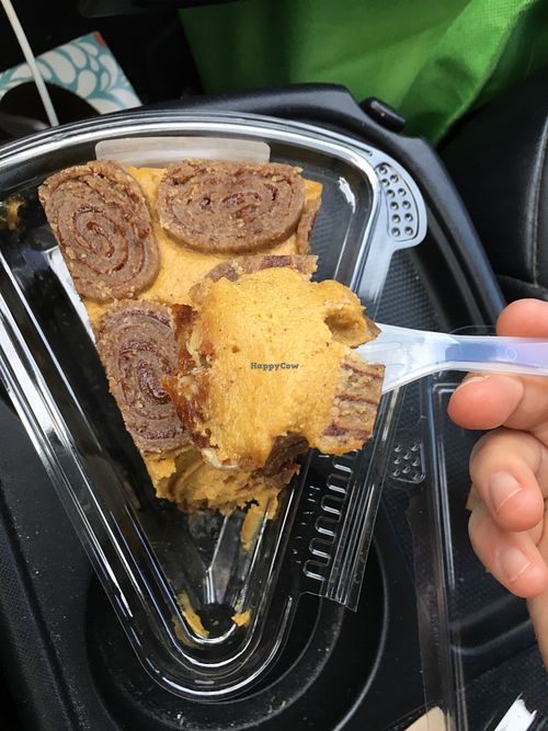 Pumpkin Cinnamon Pie  at Raw Republic in Aventura