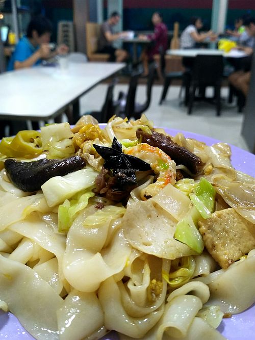 Dry Hor Fun at Hwa Jin Vegetarian 華津素食 in West Singapore