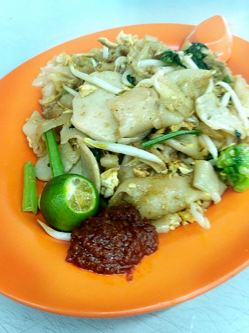 Dry Hor Fun at Jin Yi Vegetarian 錦憶素食 in West Singapore