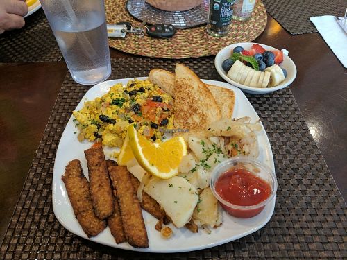 Build your own breakfast. at Violette's Vegan Organic Cafe and Juice Bar in Las Vegas