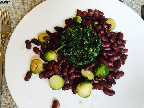 Cime di rapa e fagioli at L'Asparago in Como