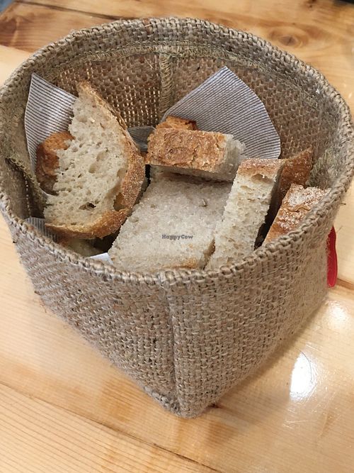 Home baked bread at Vero in Varese