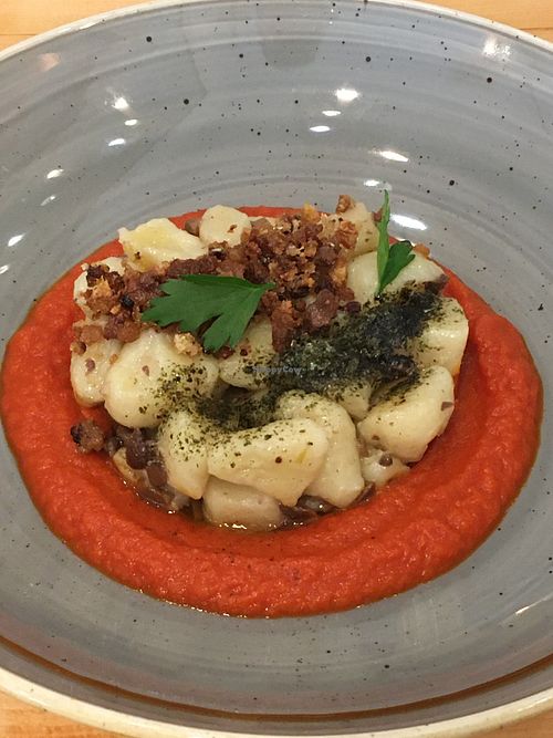 Gnocchi with arrabbiata sauce  at Vero in Varese