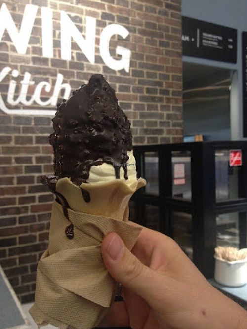 The best soft serve I've ever eaten. at Swing Kitchen - Schottenfeldgasse in Vienna