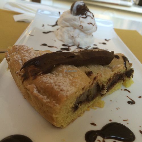 Banana cake at Bottega Bio in Pesaro