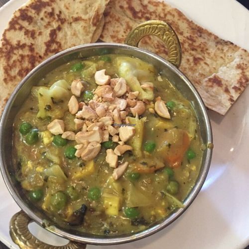 1 of the 10 veggie and vegan dishes at Paramjit's Kitchen in Revelstoke