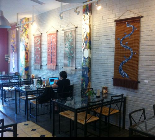 1st floor at Joe to Go in Siem Reap