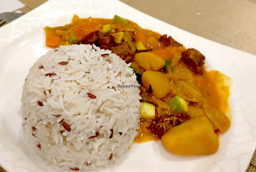 Curry at Green Fresh Vegan Restaurant in New Territories