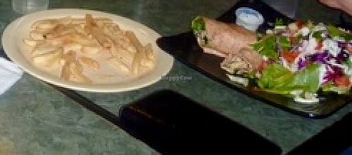 Fries, etc at Field of Greens in Houston