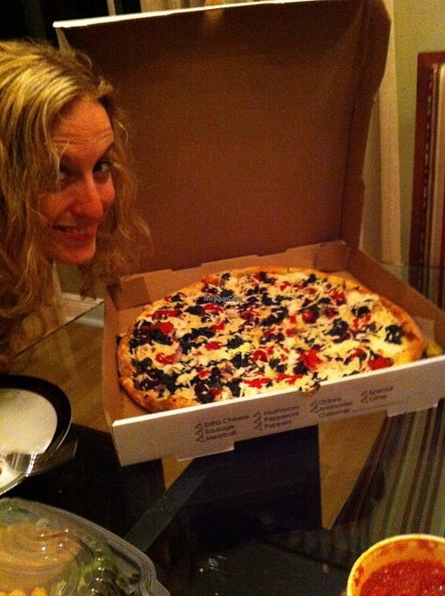 Vannucchi Brothers pizza  at Vannucchi Brothers in Hollywood