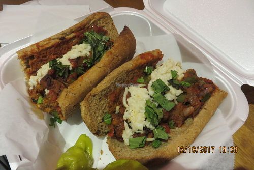 vegan meat at Vannucchi Brothers in Hollywood