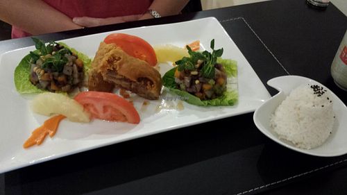 3rd course meal in 4 course set menu - Veggie Duck in two flavours at Joy Veg Fruit Dining in Sydney