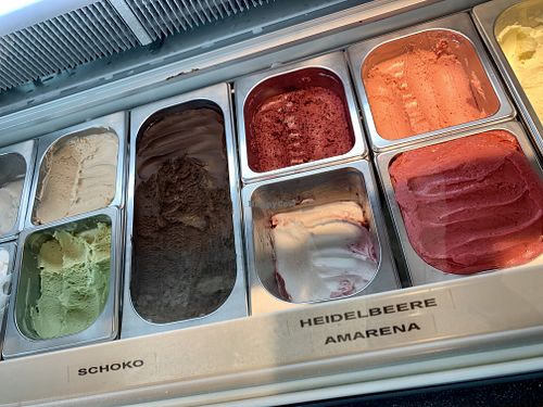 ice "cream" at Sol in Konstanz