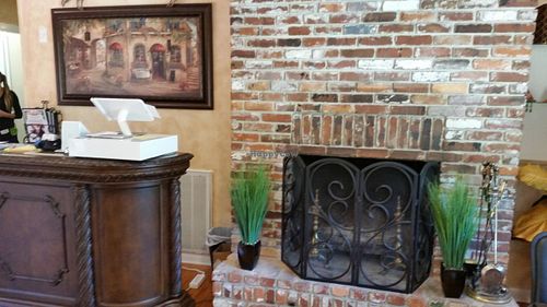 Reception desk at Taste of Eden Bistro in Brandon