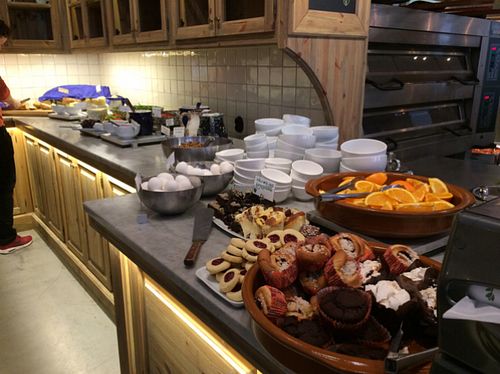 Breakfast buffet at Satori in Malmo