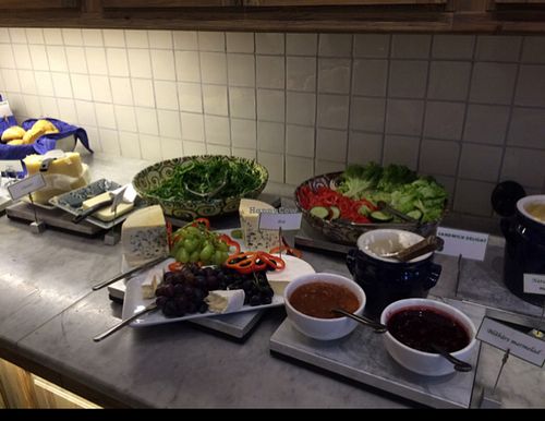 Breakfast buffet at Satori in Malmo
