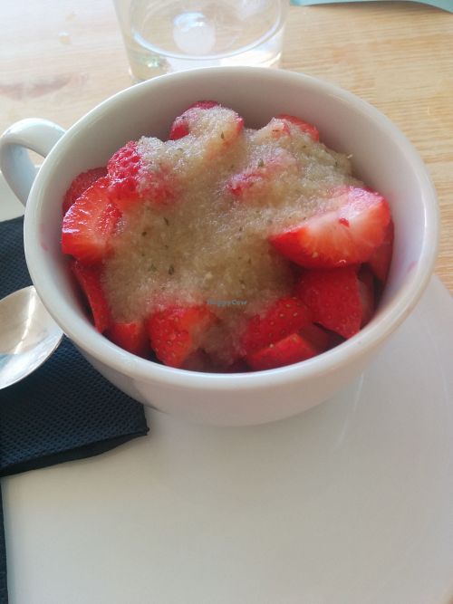 Vegan desert ! at Claro in Formentera