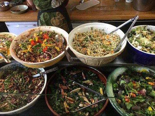 Fresh food  at Seeds to Totnes in Totnes