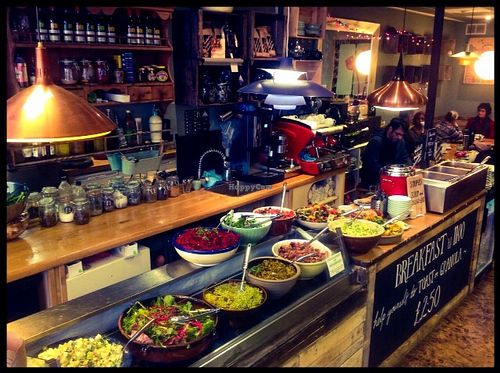 Inside - taken by Seeds to Totnes staff at Seeds to Totnes in Totnes